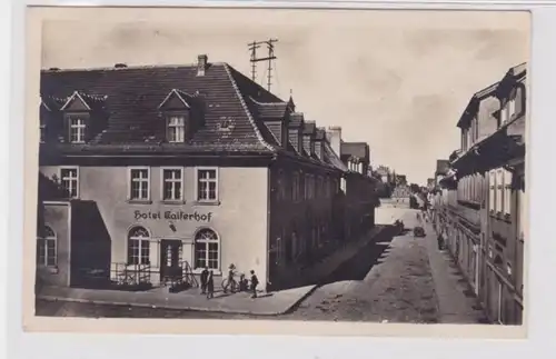 93981 Photo Ak Hohenstein dans la rue du marché de Prusse Est 1927