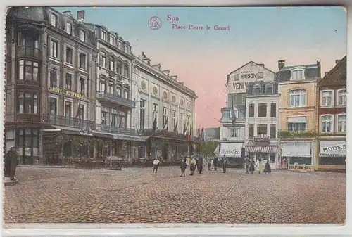 25207 Poste de terrain Ak Spa Place Pierre le Grand 1915