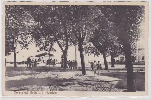 94008 Ak Ostseebad Grömitz in Holstein Strandpromenade 1948