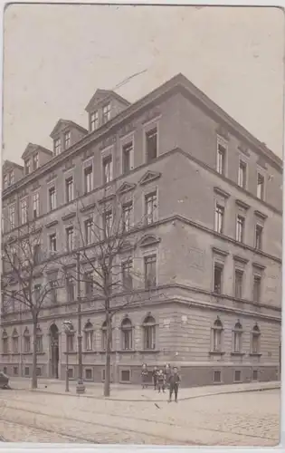 88852 Foto Ak Leipzig Kleinzschocher Wohnhaus um 1909