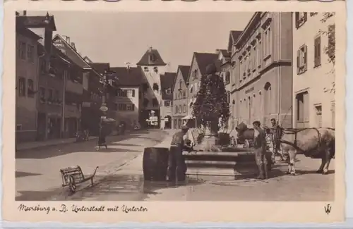 87365 Ak Meersburg a.B. Sous-ville avec porte inférieure 1935