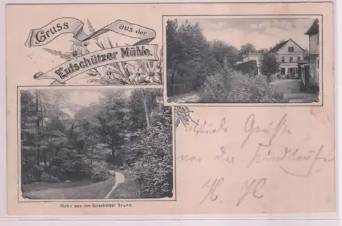 77464 Mehrbild Ak Gruss aus der Eutschützer Mühle Bannewitz 1900