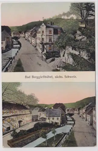 70849 Mehrbild Ak Bad Berggießhübel sächsische Schweiz 1923