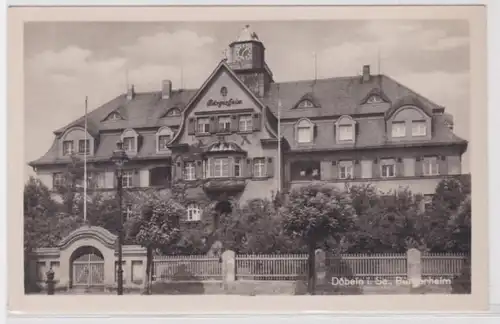 63402 Ak Döbeln in Sachsen Außenansicht Bürgerheim um 1920