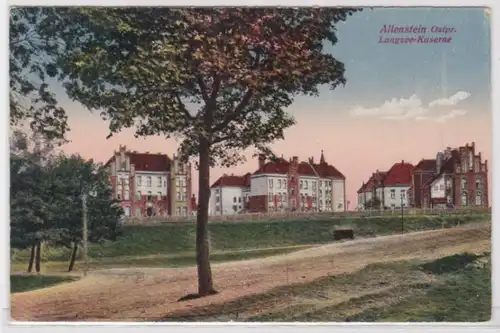 58901 Ak Allenstein Olsztyn Caserne Langsee vers 1920