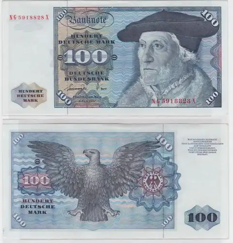 T146033 Banknote 100 DM Deutsche Mark Ro 278a Schein 1.Juni 1977 KN NG 5918828 X