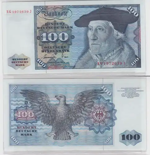 T146020 Banknote 100 DM Deutsche Mark Ro 278a Schein 1.Juni 1977 KN NG 1972639 J