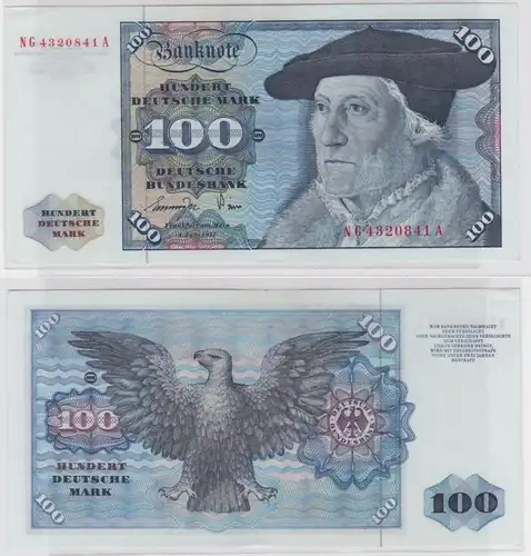 T146019 Banknote 100 DM Deutsche Mark Ro 278a Schein 1.Juni 1977 KN NG 4320841 A