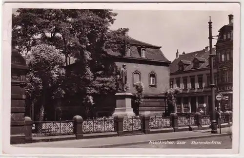 66881 Ak Neunkirchen Saar Monument muet 1938
