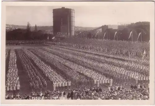 66792 Foto Ak 15. Deutschen Turnfest Stuttgart Totalansicht