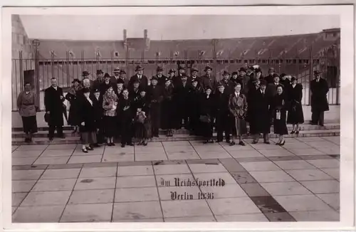 66790 Foto Ak Berlin am Reichssportfeld 1936