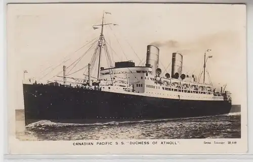 66710 Ak Canadian Pacific S.S. "Duchess of Atoll" vers 1930