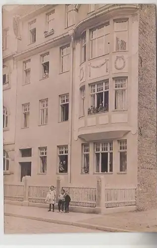 66705 Foto Ak Göschwitz bei Jena Wohnhaus 1913