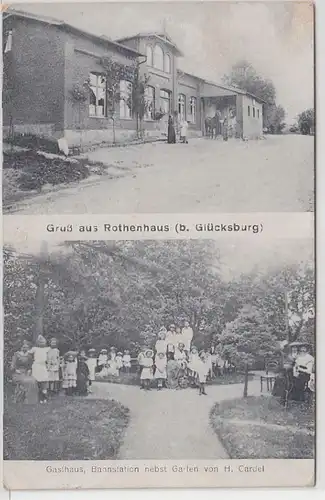 66681 Multi-image Ak Salutation de Rothenhaus à l'auberge de Gleichsburg vers 1915