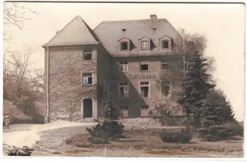 66605 Foto Ak Bergießhübel Haus Talfrieden 1956