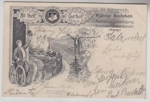 66561 Ak Radfahrer Vereinigung der Berliner Turnerschaft 1905