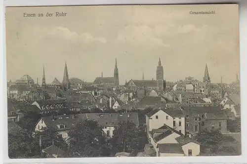 66483 Ak Essen à la Ruhr Vue d'ensemble vers 1910