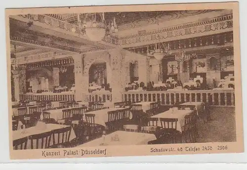 66476 Ak Konzert Palace Düsseldorf Schadowstrasse 1919