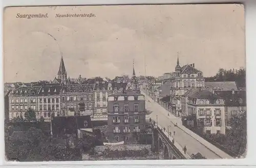 66397 Feldpost Ak Saargemünd Neunkircherstrasse 1916