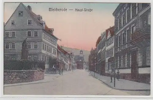 66367 Ak Bleicherode Hauptstrasse 1927