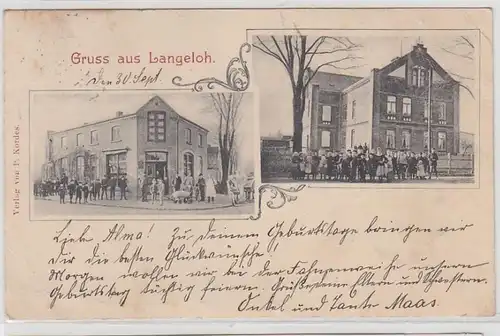 66328 Mehrbild Ak Gruß aus Langeloh bei Schneverdingen 1905