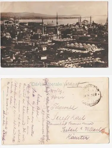 66287 Ak mit Feldpoststempel Türkei Feldpost Militär Mission Konstantinopel 1917