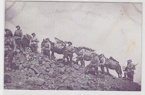 66268 Ak allemand Sud-Ouest Afrique Ascension de la batterie de montagne n°.8191 vers 1905
