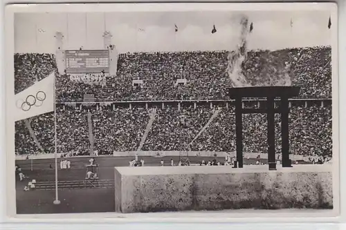 66222 Ak Berlin Jeux olympiques 1936 Feu olympique au stade