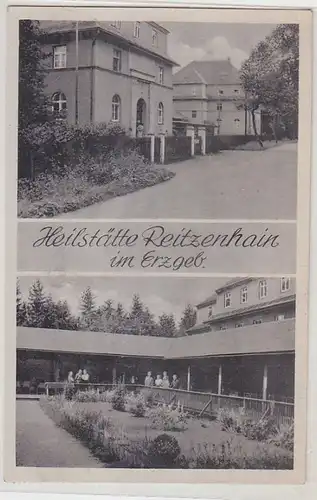 66169 Mehrbild Ak Heilstätte Reitzenhain im Erzgebirge 1954