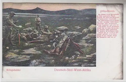 66144 Ak Deutsch Süd West Afrika Kriegsbilder "Feldpostbriefe" Nr.6036 um 1905