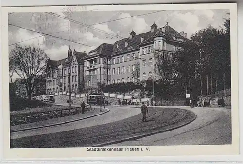 65905 Ak Stadtkrankenhaus Plauen im Vogtland 1935
