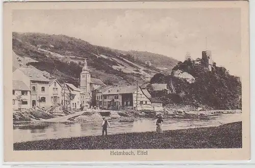 65851 Ak Heimbach Eifel Vue totale vers 1930