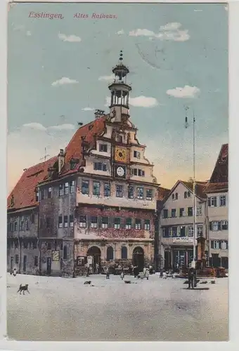 65832 Ak Esslingen Altes Rathaus 1911