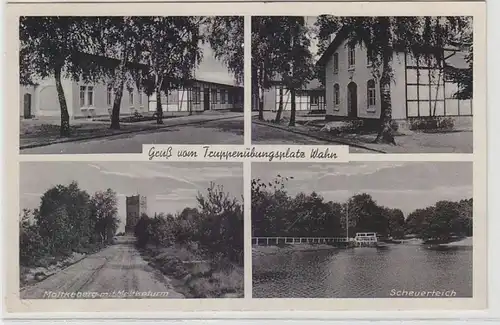 65789 Mehrbild Ak Gruß vom Truppenübungsplatz Wahn 1940