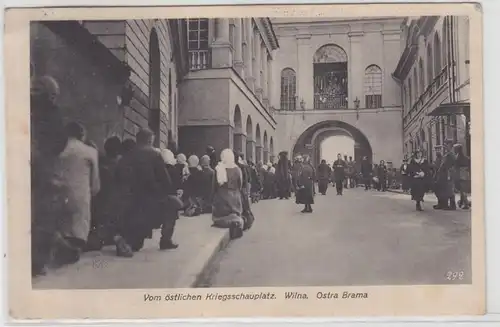 65736 Poste de terrain Ak Vilnius Ostra Brama 1916