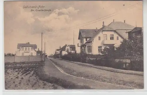 65730 Ak Südstrand Föhr Dr. Gmelin Strasse vers 1920