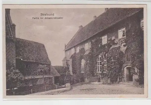 65692 Ak Stralsund Lot dans le monastère de Caroubes 1919