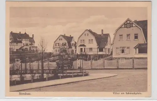 65627 Ak Nerchau Villen am Schmuckplatz 1918