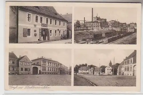 65610 Mehrbild Ak Dahlenwarsleben Restaurant zur Post 1929