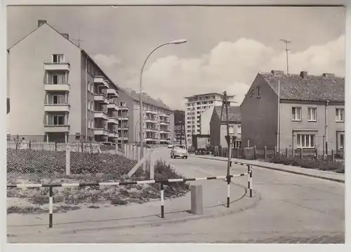 65557 Ak Balte-Bad Saßnitz Rügen August Bebel Straße 1967