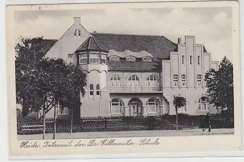65395 Ak Heide Internat der Dr. Gillmeister Schule 1952