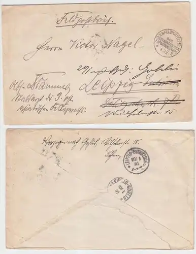 65015 Lettre postale de terrain K.D. Postexped. du Corps d'expédition d ' Asie de l .Est 1901