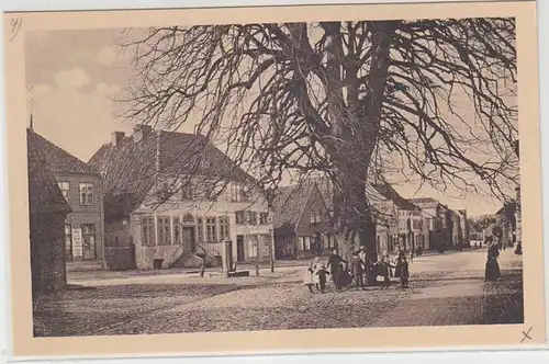 65000 Ak Preetz in Holstein Kirchenstrasse um 1910
