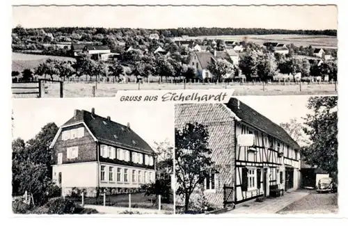 64995 Multi-image Ak Gruss de Gielhardt Boulangerie Schumacher vers 1970