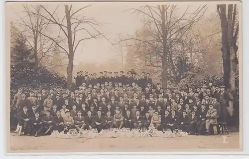 64929 Foto Ak Neustadtgödens Gemeinde Sande Studentengruppe um 1910