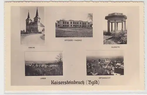 64918 Mehrbild Ak Kaisersteinbruch Burgenland um 1940