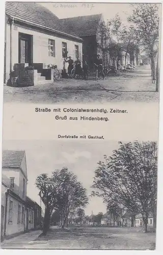 75878 Multi-image Ak Salutation de Hindenberg près de Lübbenau 1927