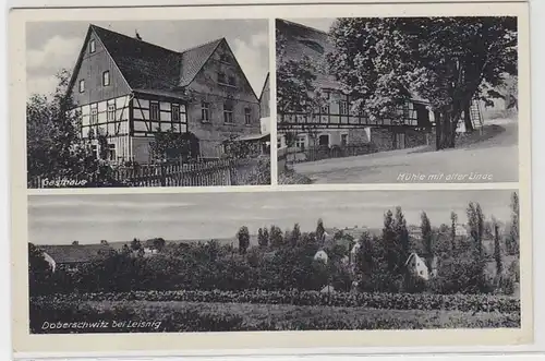 67753 Mehrbild Ak Doberschwitz bei Leisnig Gasthaus, Mühle 1941