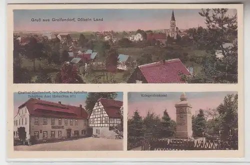 67752 Mehrbild Ak Gruß aus Greifendorf Döbeln Land um 1910