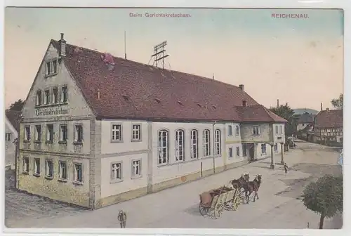 67636 Ak Reichenau beim Gerichtskretscham um 1910
